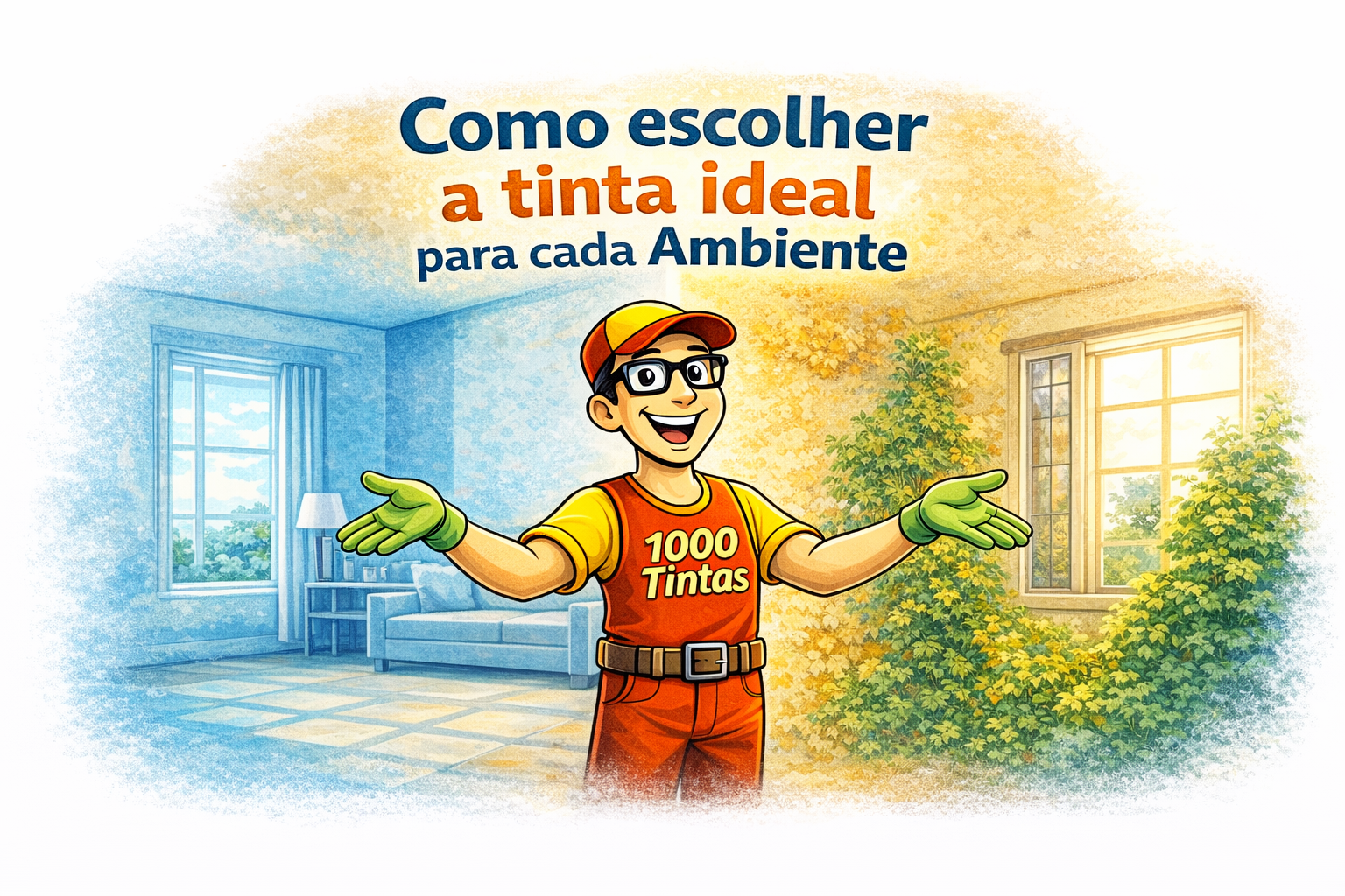 Como Escolher a Tinta Ideal para Cada Ambiente da Casa